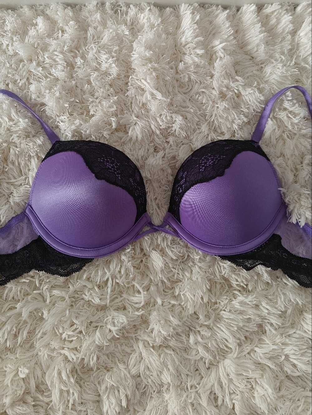 Victoria's Secret Bombshell Add-2-Cups Smooth Push-Up Bra With Lace Detail